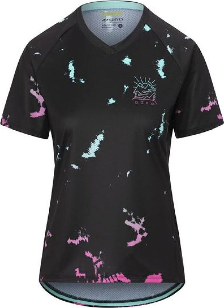 Giro Roust Trikot Damen kurz schwarz Ice Dye größe XS 7138952