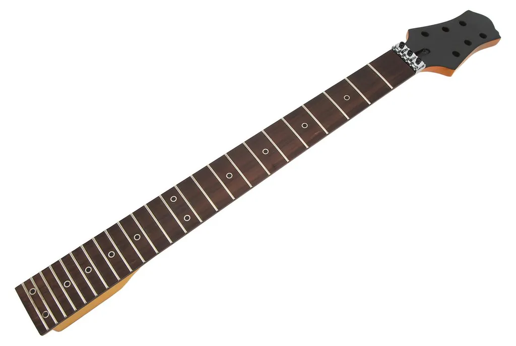 Touche de Rechange pour Manche de Guitare Électrique 24 Frettes en Bois