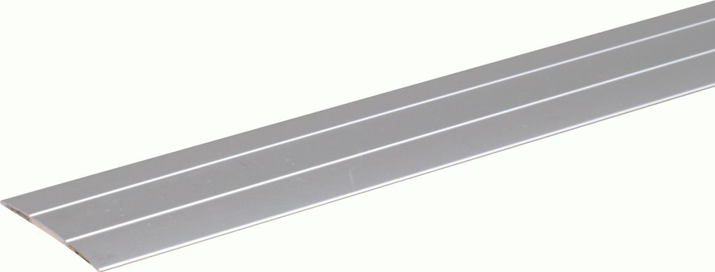 Alberts Übergangsprofil | selbstklebend | Aluminium, silberfarbig eloxiert | 900 x 38 mm