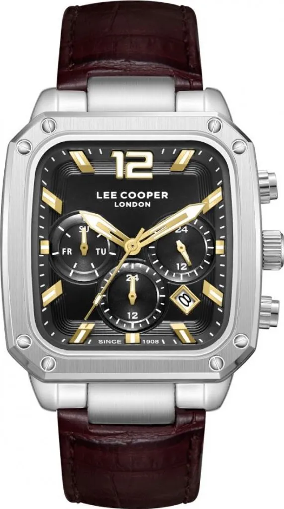 Montre Quartz Lee Cooper Victor LC08184.352 : Précision et Confort Durable