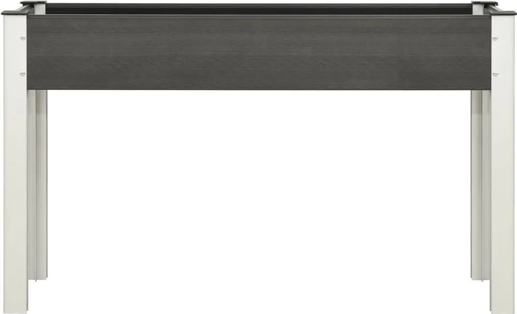 vidaXL Lit surélevé de jardin gris 120x40x75 cm en WPC robuste