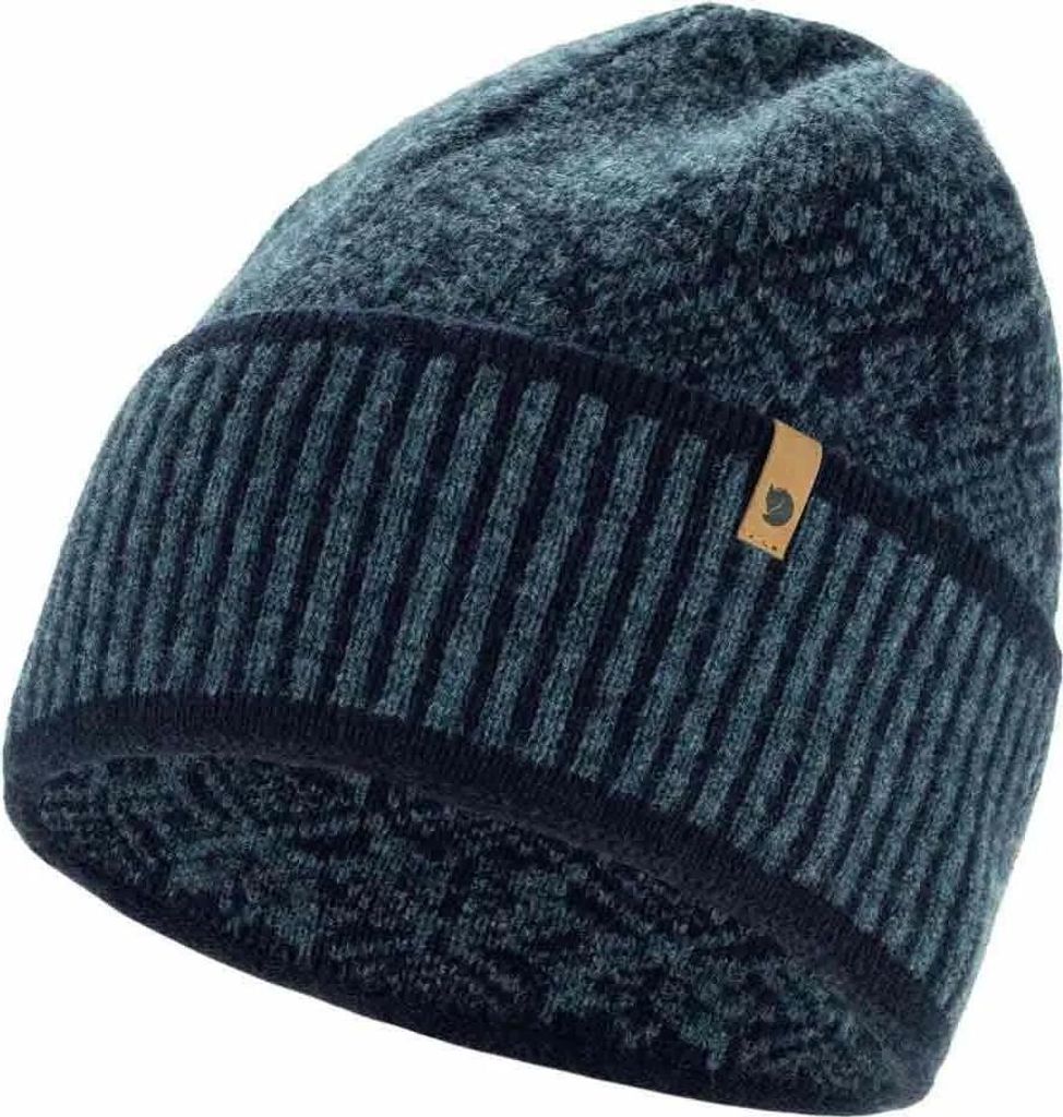 Fjällräven Snow Mütze Blau Herren,Damen Blau One Size