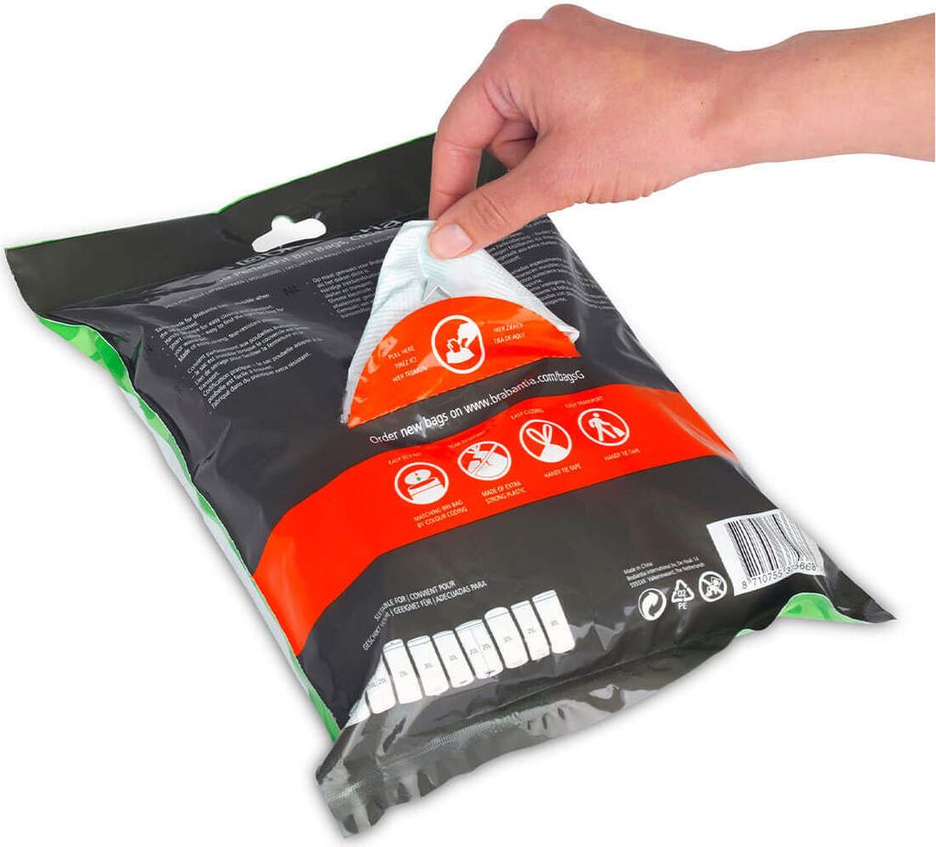 Brabantia PerfectFit Müllbeutel Typ G 25-30 L, 40 Stck Produktbild 7