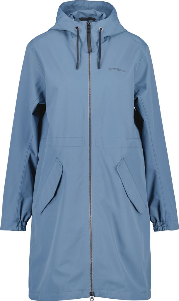 Didriksons Marta Wns Parka 3 Blue Blue 40