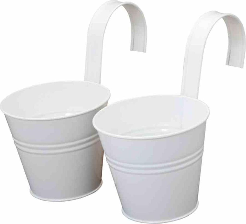 Siena Garden pot de fleurs set de 2 pièces blanc Image du produit 