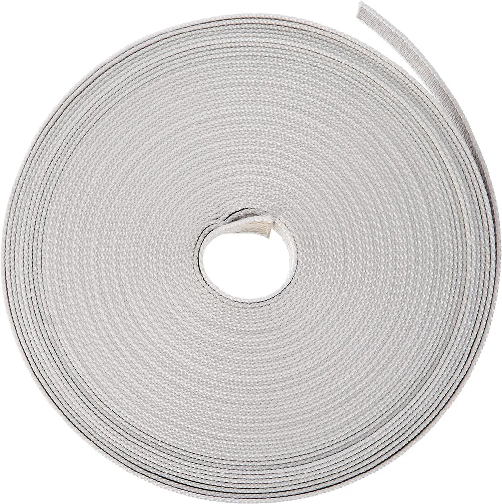 Sangle de volet roulant 50m en polypropylène blanc haute résistance
