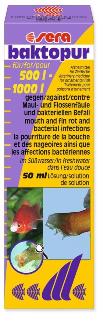 Sera Baktopur 50 ml Obrázek produktu 