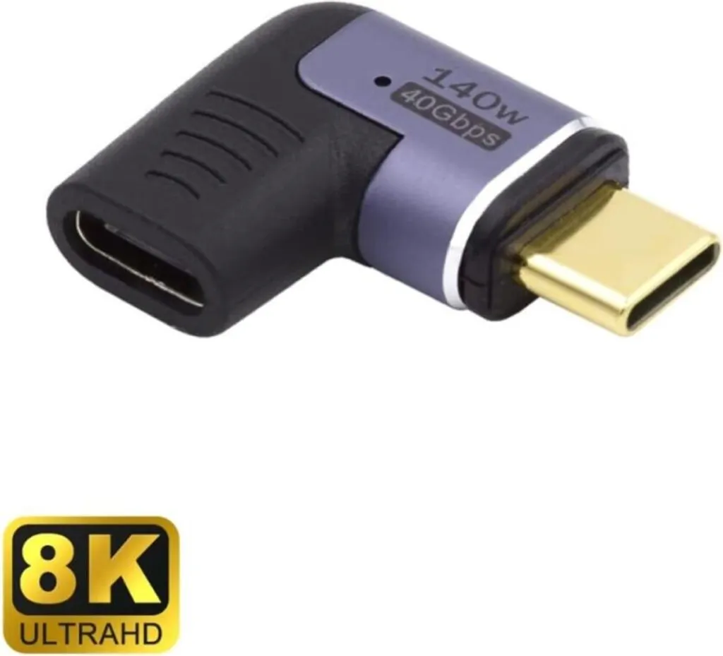 Ewent EC1048: L'Adattatore Magnetico USB4 Definitivo - 140W e 40Gbps
