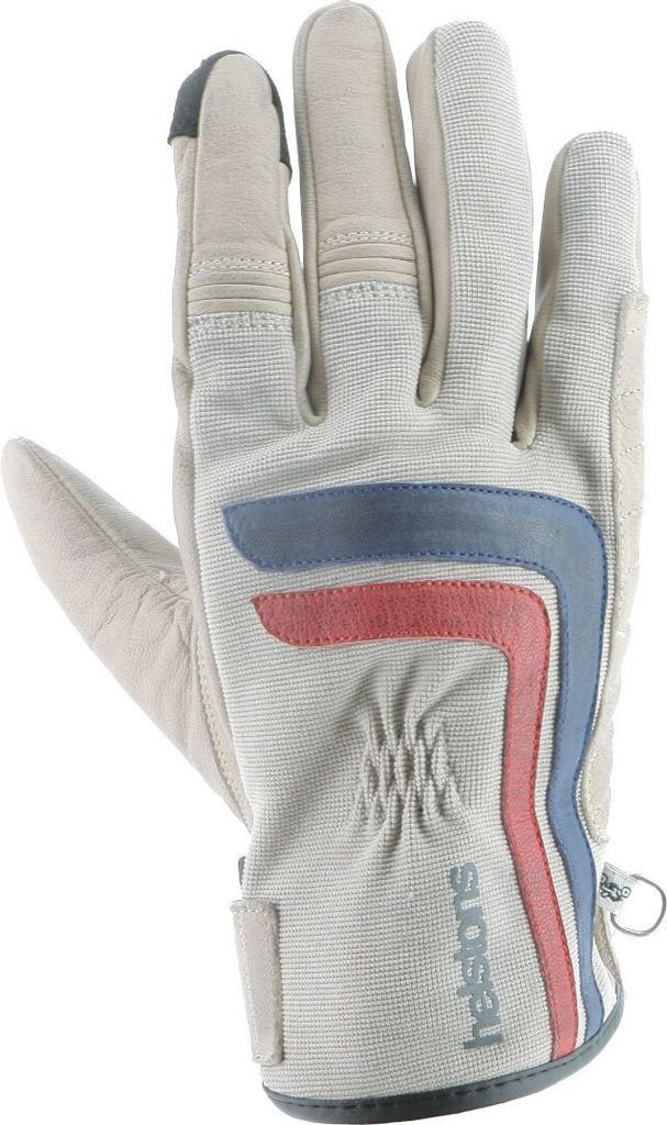 Helstons Jeff Motorradhandschuhe, beige/blau, 12