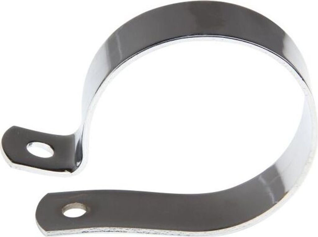 Schelle Endschalldämpfer chrom 55mm Auspuff für Simson KR50 Schwalbe SR1 SR2 SR4-1 Spatz