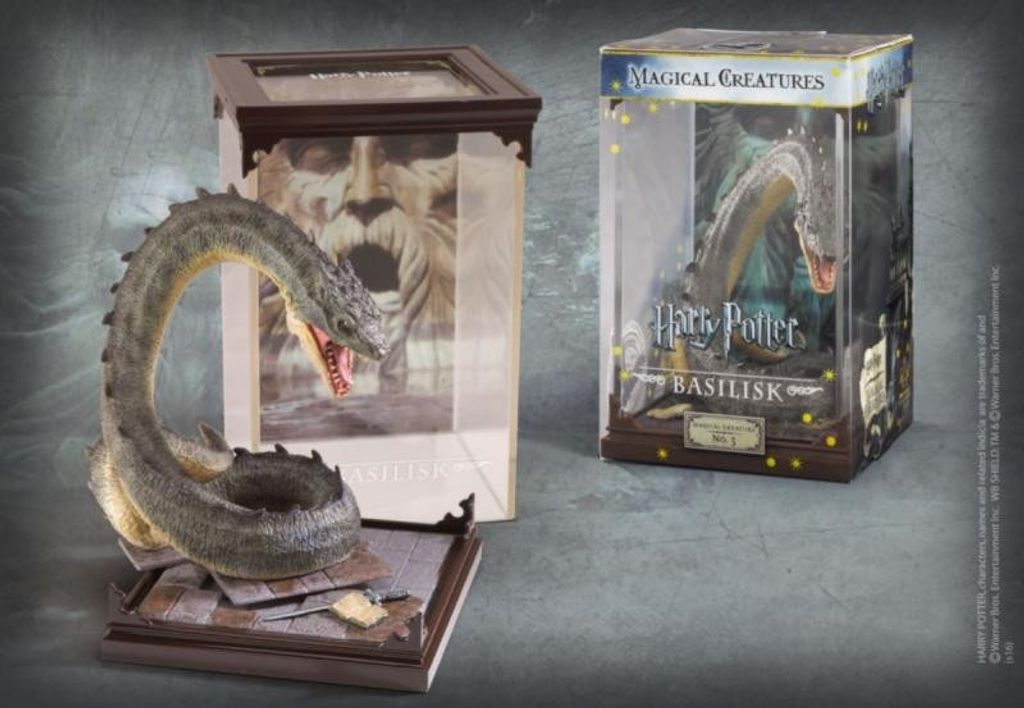 Statua di Harry Potter Creature Magiche Basilisco 19 cm Immagine del prodotto 