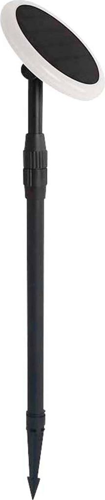 V-TAC Solar LED-Gartenleuchte VT-943, 3 W, 4000 K, schwarz, Produktbild 