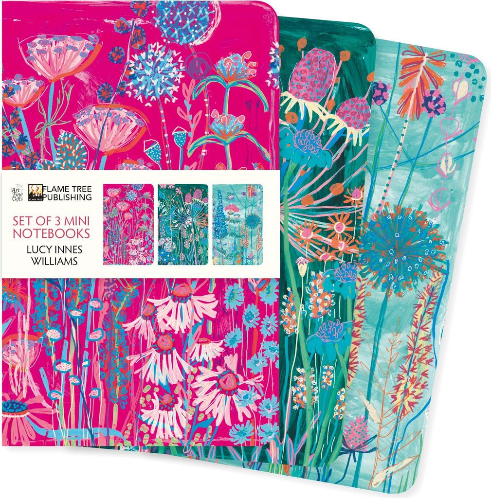Lucy Innes Williams Set of 3 Mini Notebooks