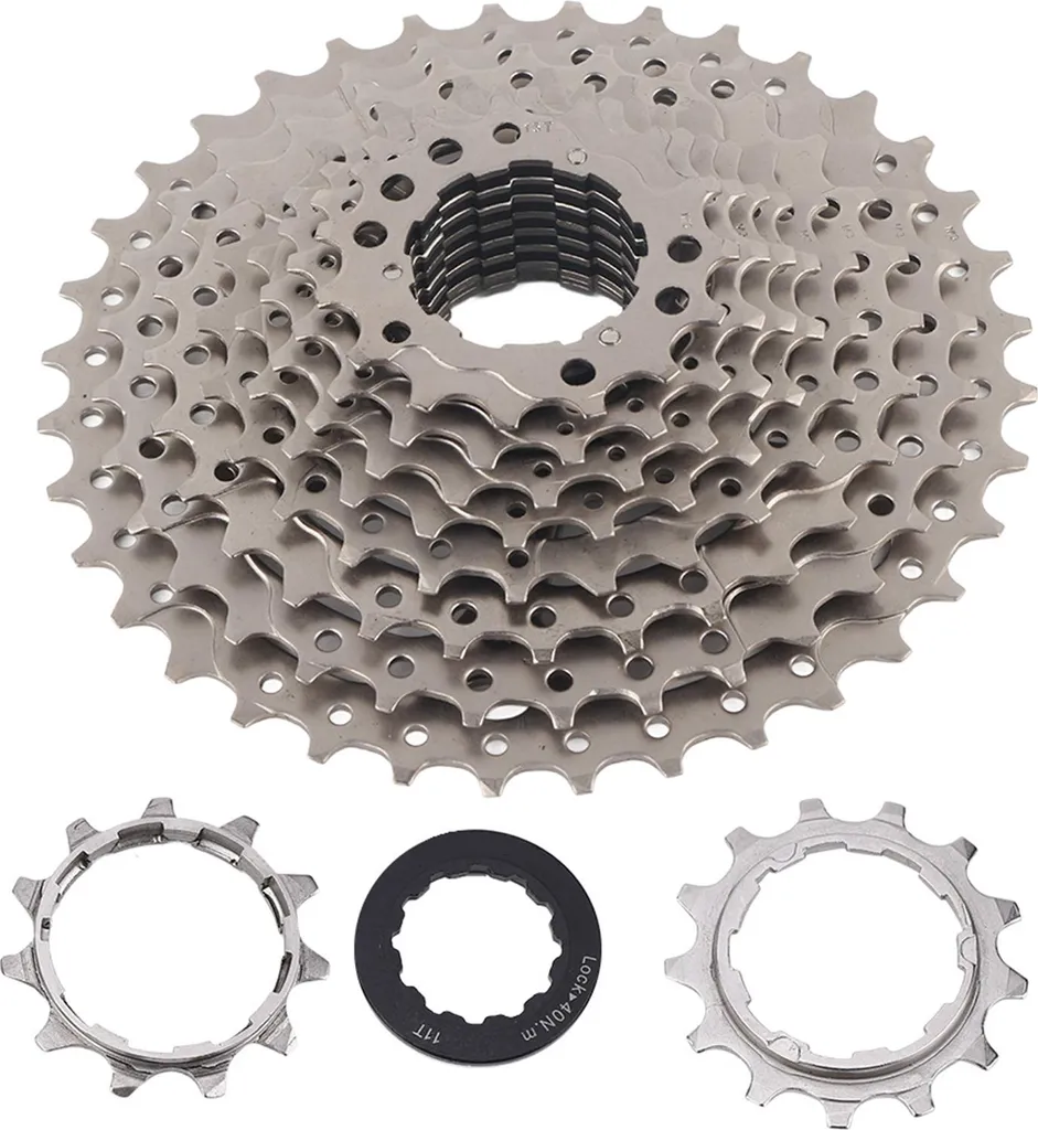 Cassette Vélo de Route Anti-Saut de Chaîne 10/11/12V Fiable et Fluide