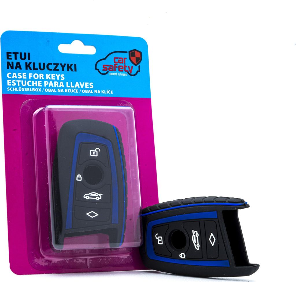 Silikonhülle Schlüsselcover SCHWARZ für BMW