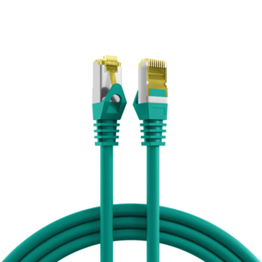 Cavo Ethernet 0.15m Verde EFB Cat.6A S/FTP LSZH Professional