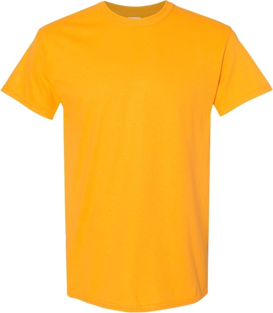 Gildan Herren T-Shirt (5 Stück/Packung) BC4807 (M) (Goldfarben)