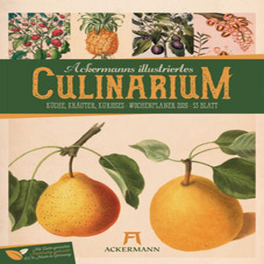 Culinarium Wochenplaner Kalender 2026 | Küche, Kräuter, Produktbild 
