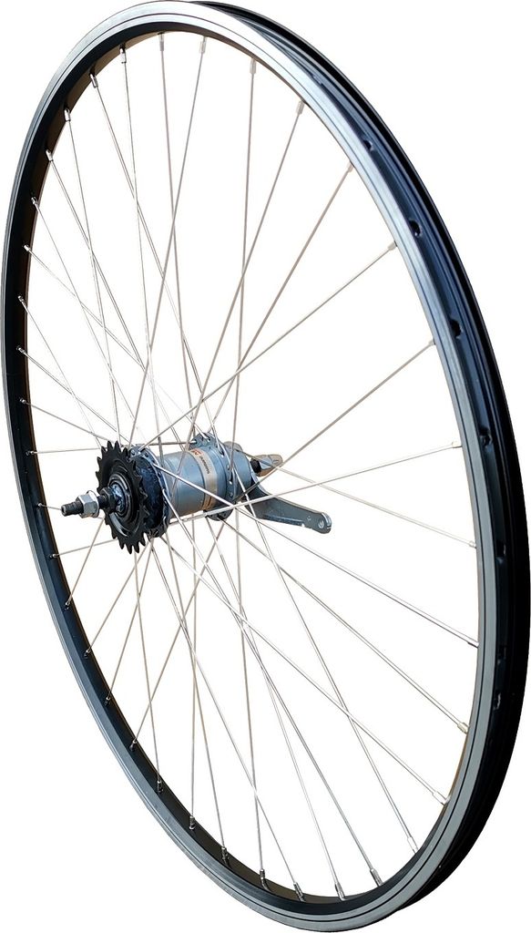 28 Zoll Hinterrad 3-Gang, Shimano Schaltnabe mit Rücktritt, Produktbild 