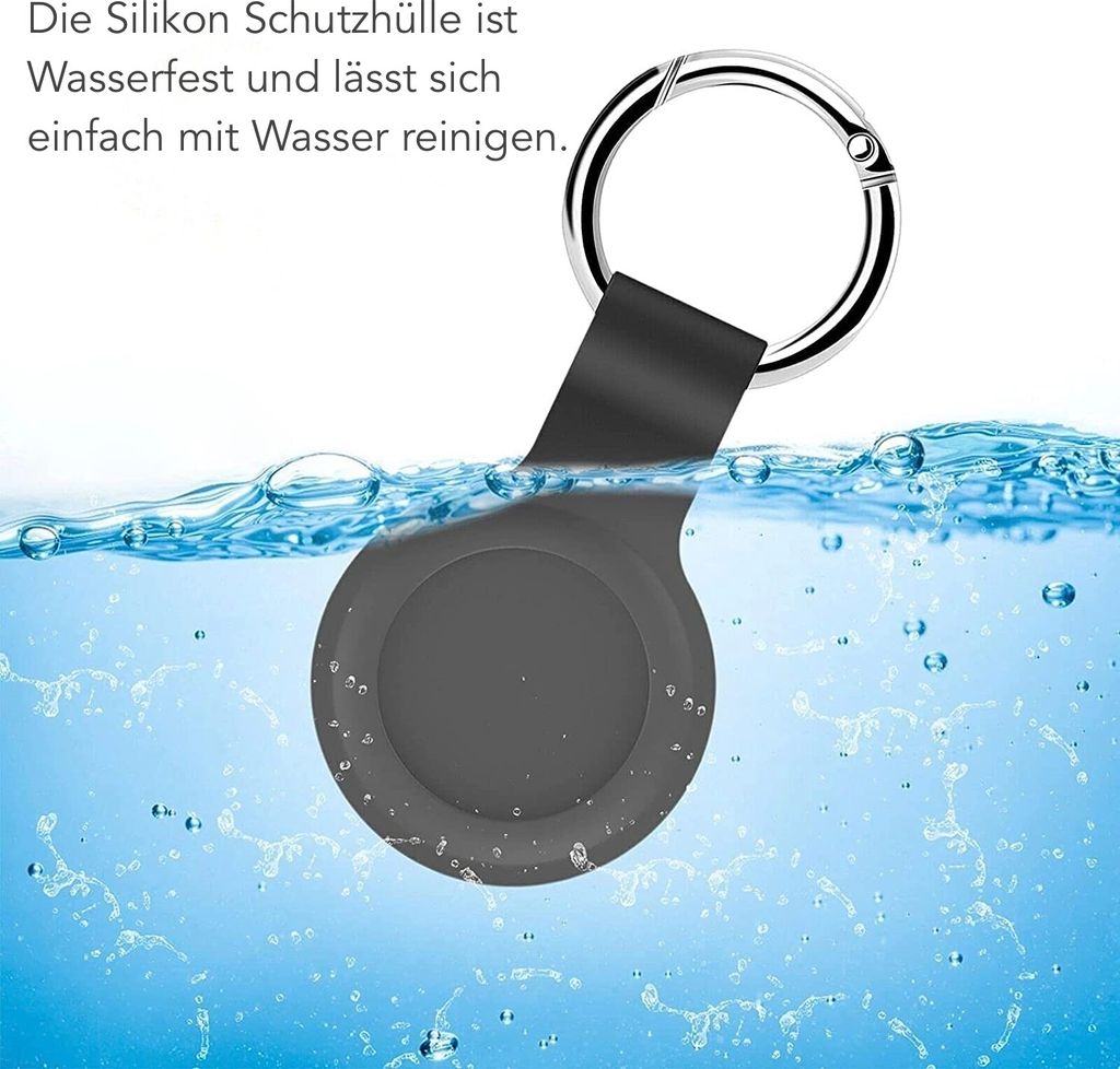 AVANA Hülle für Apple AirTag Schutzhülle Silikon Abdeckung Produktbild 6