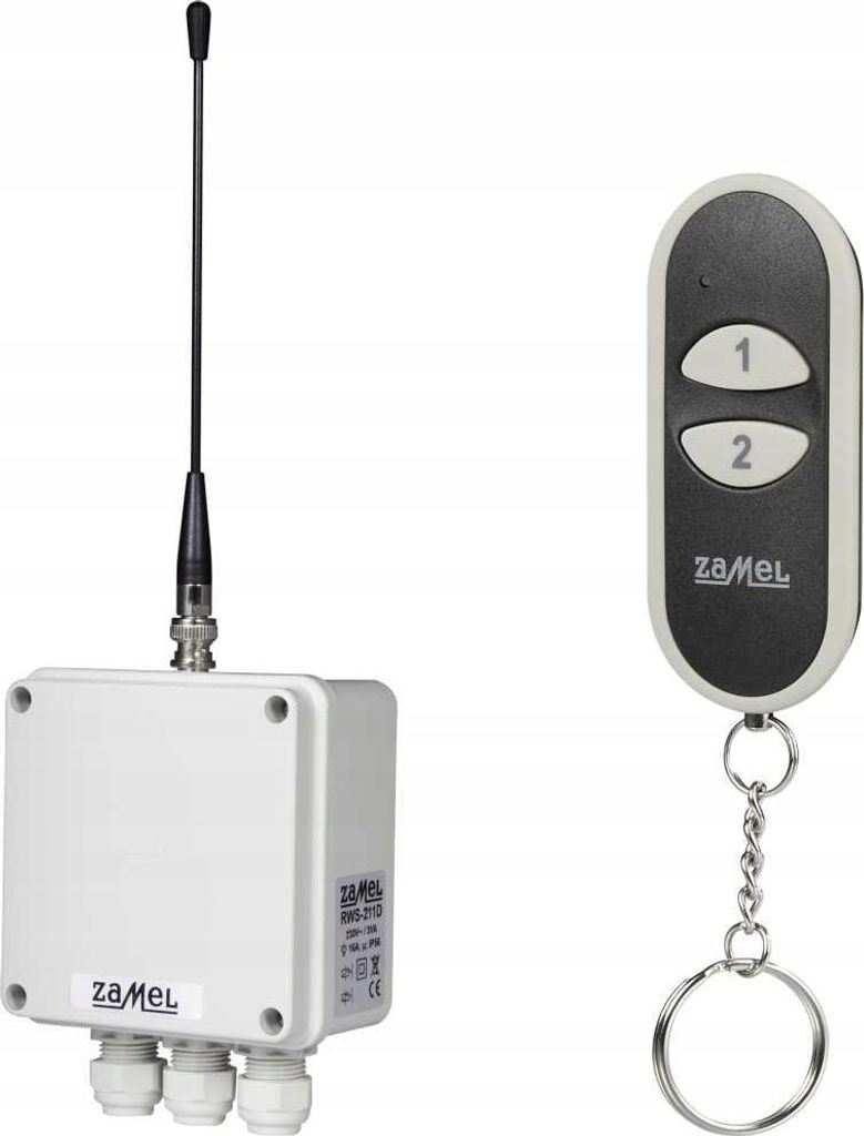 Interruttore di rete wireless a due canali RWS-211D/N con Immagine del prodotto 