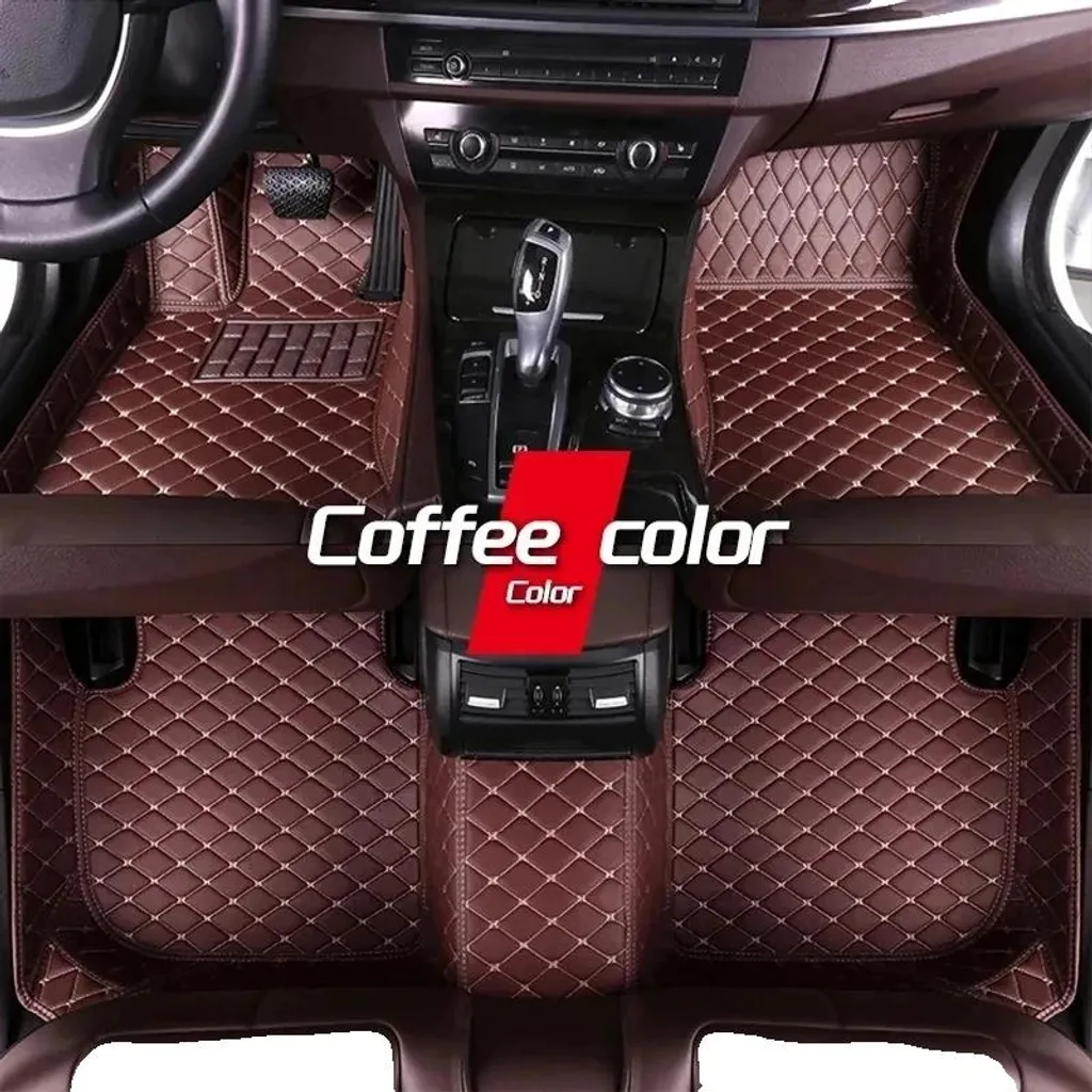 Tappetini per auto, in Pelle finta premium, personalizzati per Mercedes-Benz 2022-2025, tappetino in 3 pezzi-7