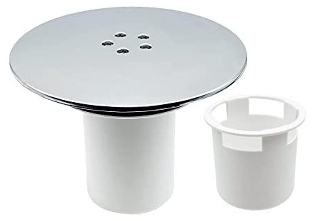 Bonde Douche, Bonde de Douche 90 mm/115 mm, Replacement de Couvercle de Siphon Douche, Capot Bonde de Douche Universelle, Couvercle de Prize de Dou...