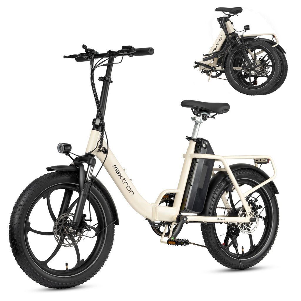 Maxtron Mule-S E-Bike Klapprad, 20×3.0 Zoll Reifen, Produktbild 