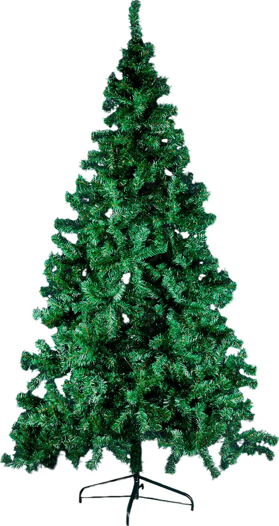 Sapin de Noël Artificiel 210 cm Vert : Fini les Aiguilles avec Support