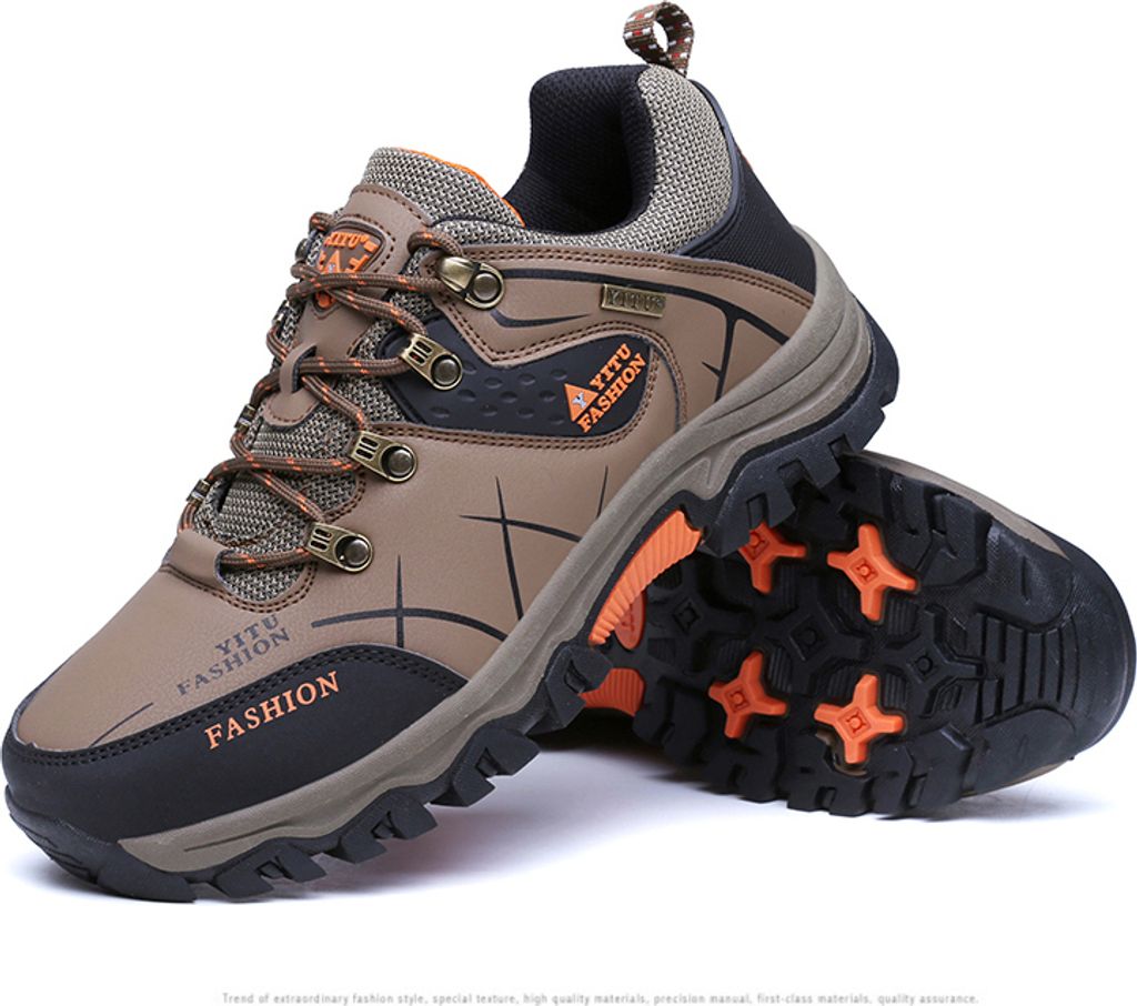 Wanderschuhe Herren Anti-Rutsch-Verschleiß Schuhe Klettern Schuhe Laufen Schuhe Camping Sport Wandern Jagd Lace Up Wasserdichte Schuhe