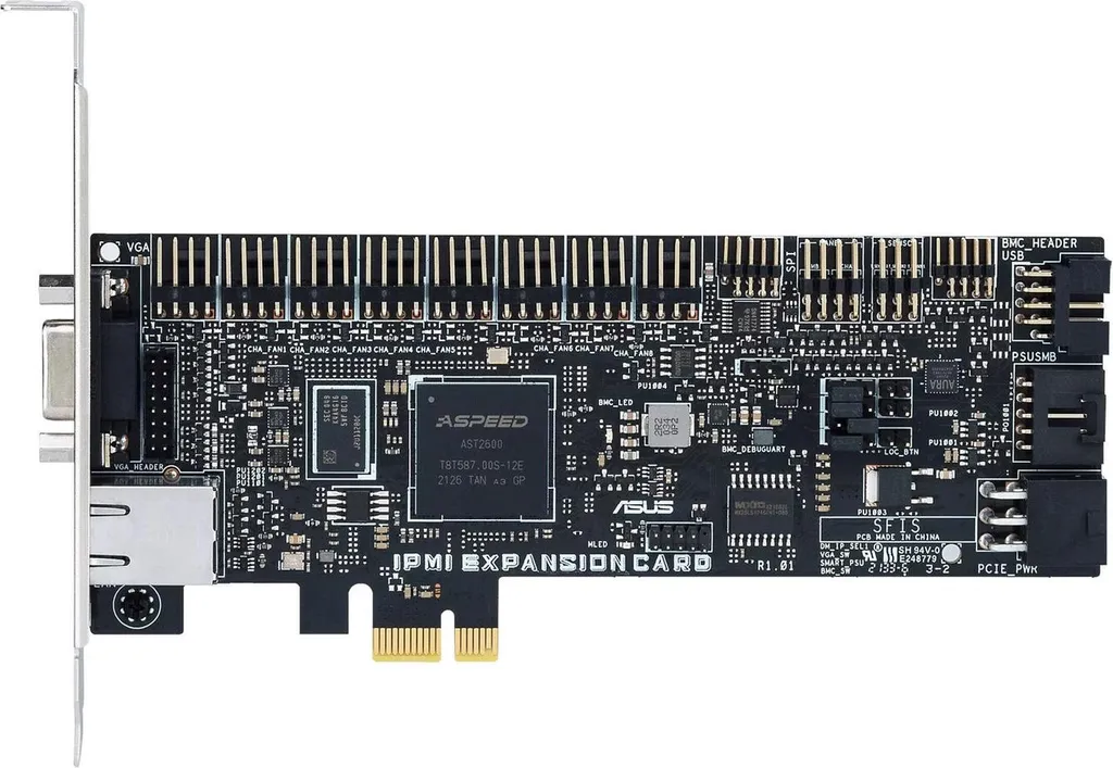 Asus IPMI Expansion Card-Si avec Contrôleur ASPEED pour Serveur Pro