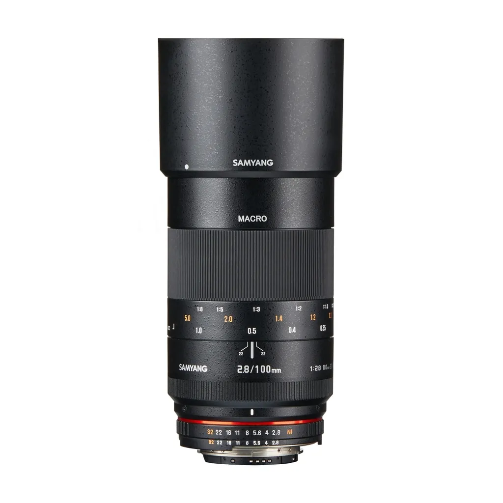 Samyang 100mm f/2.8 Macro UMC - Objectif Haute Résolution pour Nikon