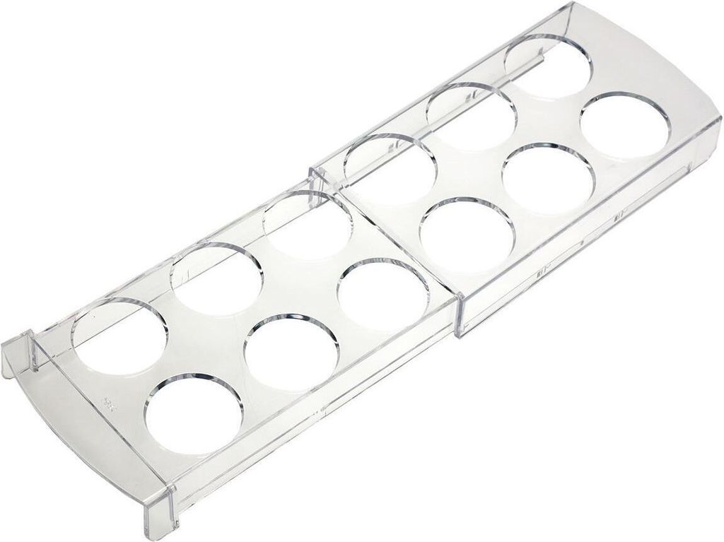 Piebert 12er Eierhalter -ausziehbar- 11164 (18-31 x 9,0 x 3,0cm) Universell für den Kühlschrank einsetzbar