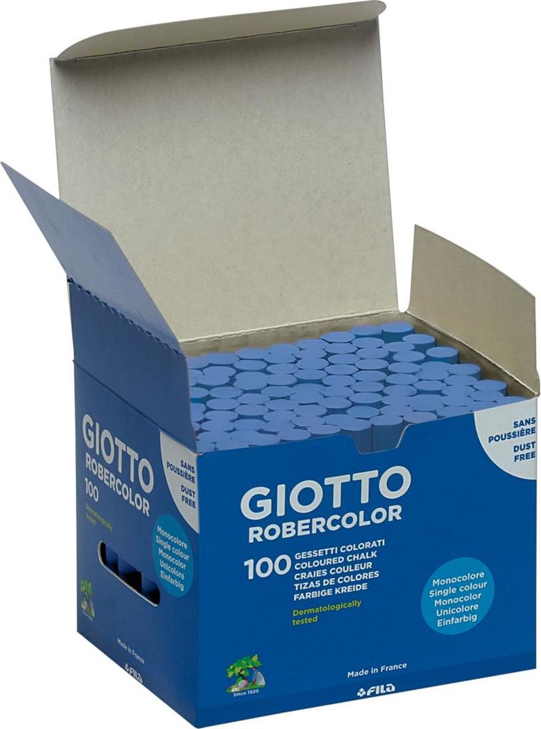 Giotto Robercolor-Kreide blau, 100 Stück
