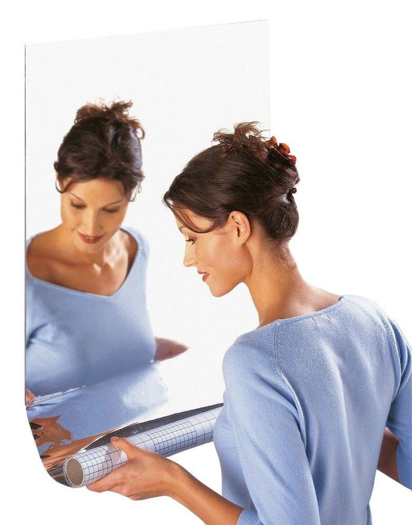 Spiegelfolie 150 x 58 cm, 2 Stück Produktbild 