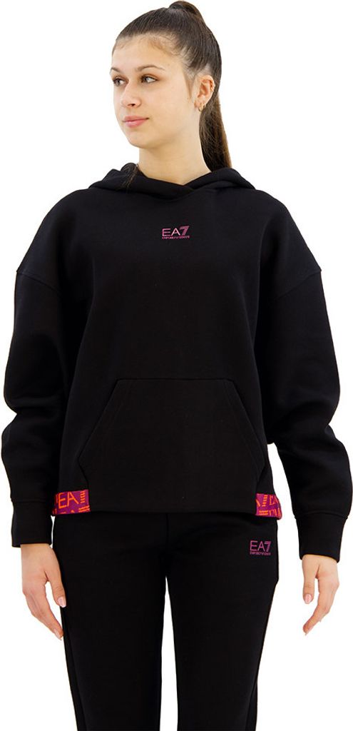 Ea7 Emporio Armani 6dtm19_tjuxz_1200 Sweatshirt Schwarz M Frau Schwarz M