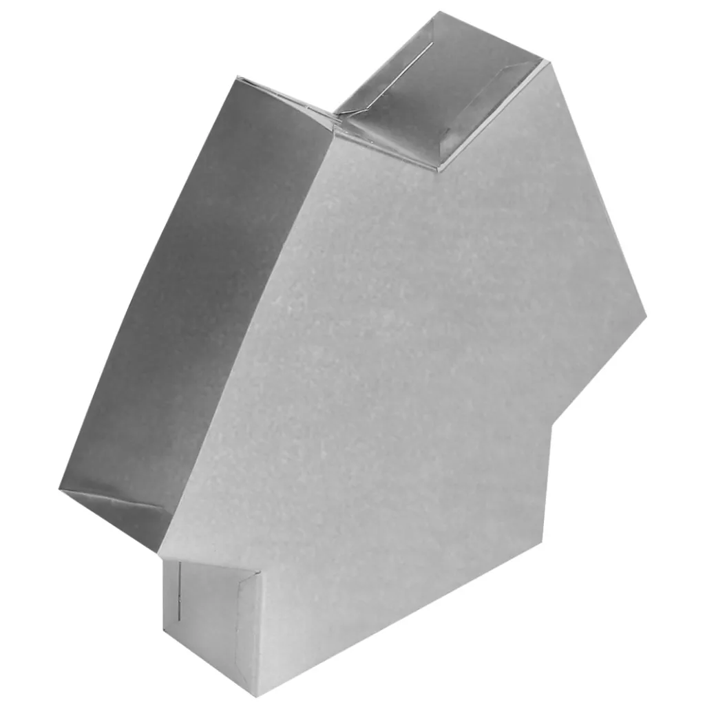 Raccordo a Y per Canale Piatto PVC - Sdoppiatore Aerazione Cappa Cucina