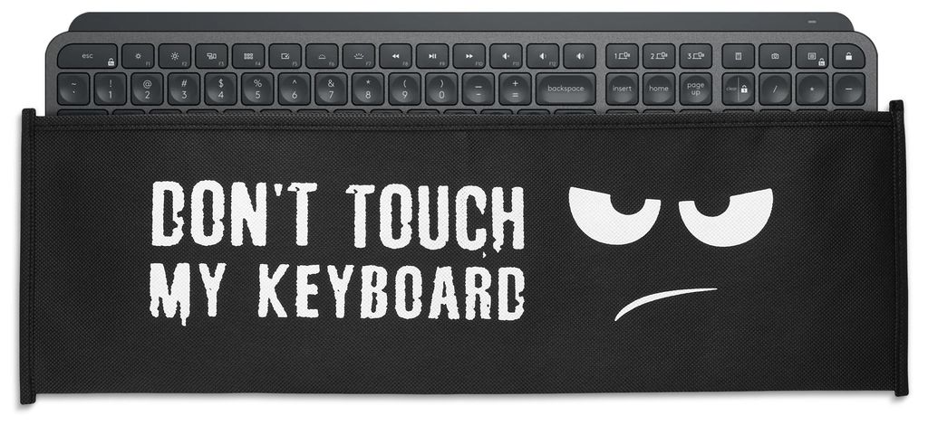 kwmobile Logitech MX Keys Wireless Hülle - PC Tastatur Schutzhülle für Logitech MX Keys Wireless - Keyboard Case