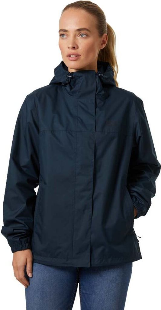 Helly Hansen Vancouver Rain Jacke Blau M Frau Blau M