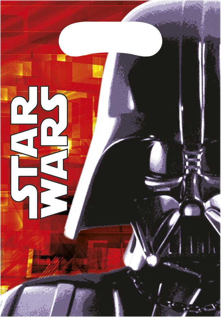 6 Party-Tüten Star Wars Final Battle Produktbild 