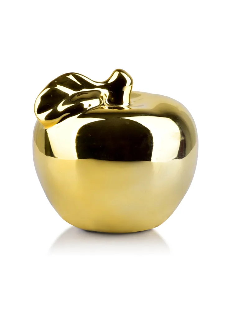 Figurine Pomme Déco 9cm Set de 4 Pièces Finition Premium HTC1645 18