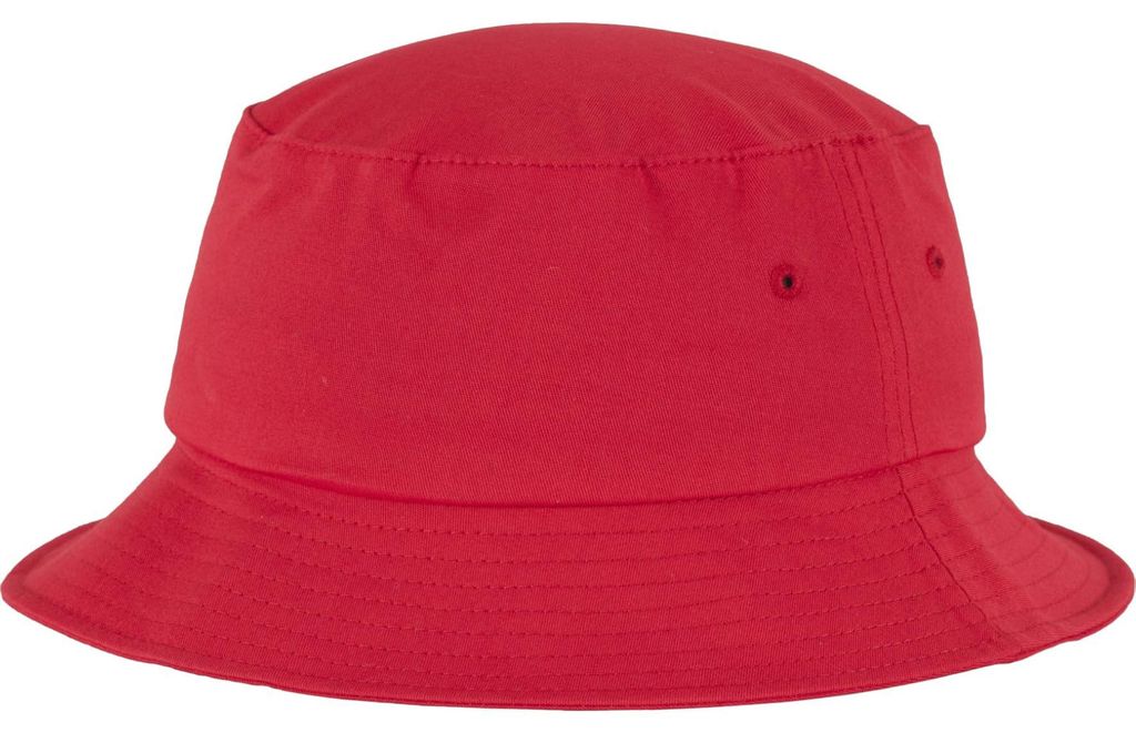 Flexfit Baumwolle Twill Bucket Hat,red Produktbild 