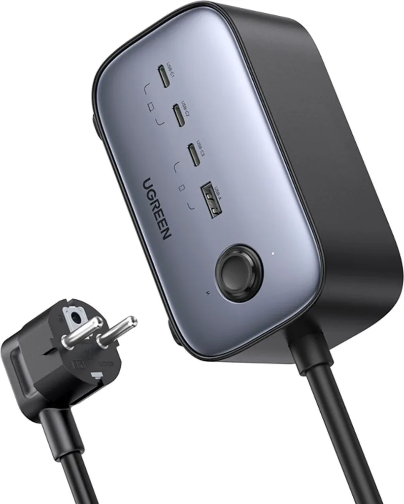 Station de Charge Multiprise USB C 100W GaN UGREEN DigiNest Pro AC