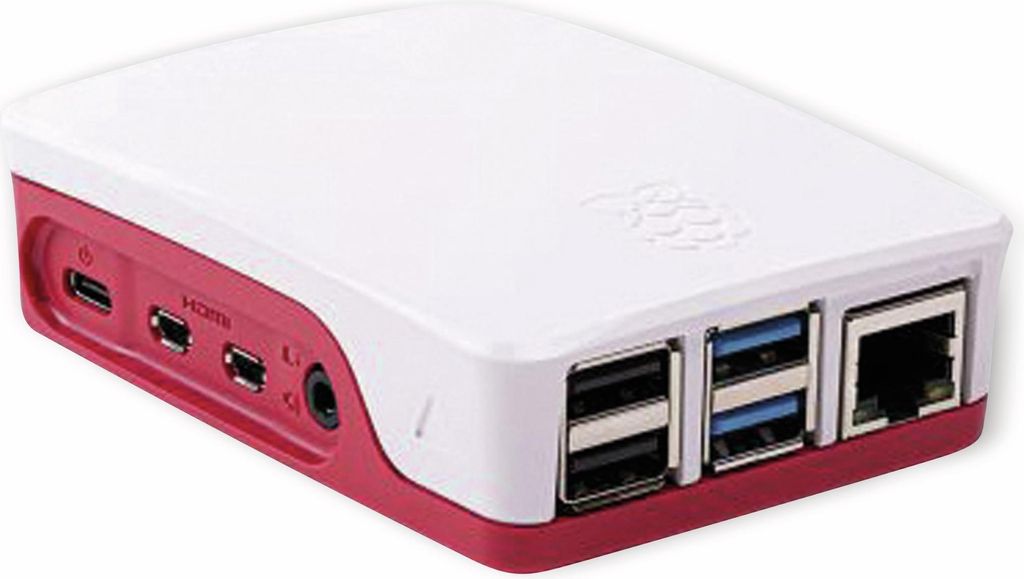 RASPBERRY PI 4 Model B Obudowa, tworzywo sztuczne, Zdjęcie produktu 