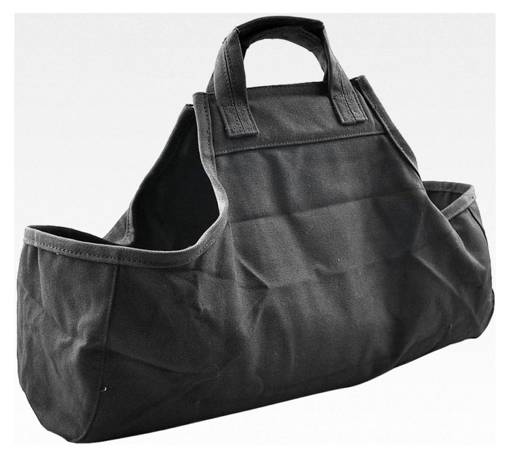 Brennholzhalter Canvas Tragetasche mit Griffen für Holztransport