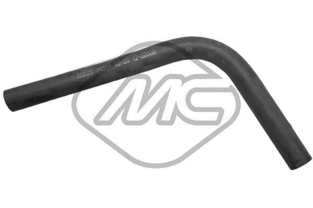 Metalcaucho Kühlerschlauch Wasserschlauch für FIAT PUNTO (176) 77174