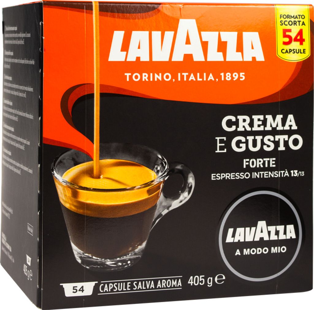 Lavazza A Modo Mio Crema e Gusto Forte 54 kaps. Zdjęcie produktu 