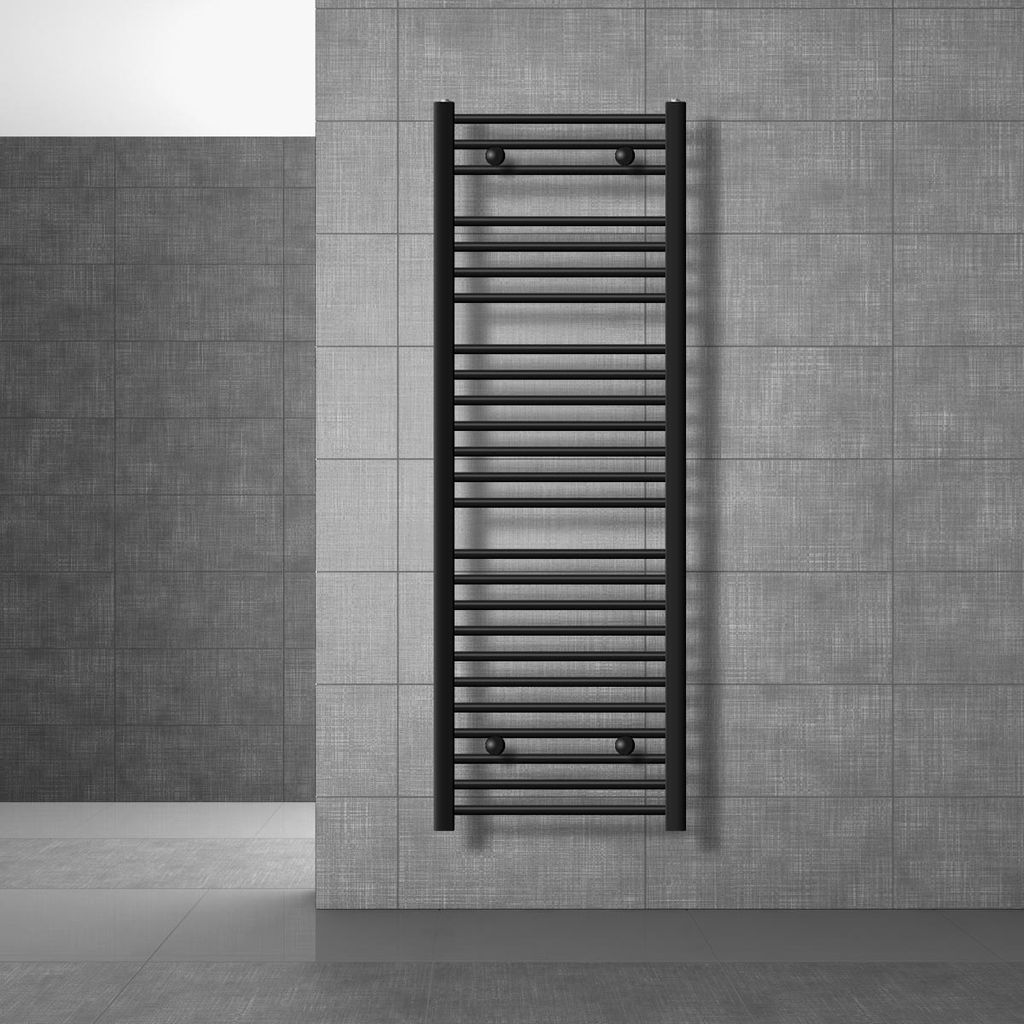 LuxeBath koupelnový radiátor Sahara, 500x1500 mm, černý, Obrázek produktu 