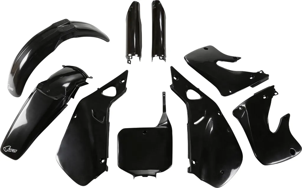 Carénage complet moto Honda noir UFO PLAST plastiques protection carrosserie