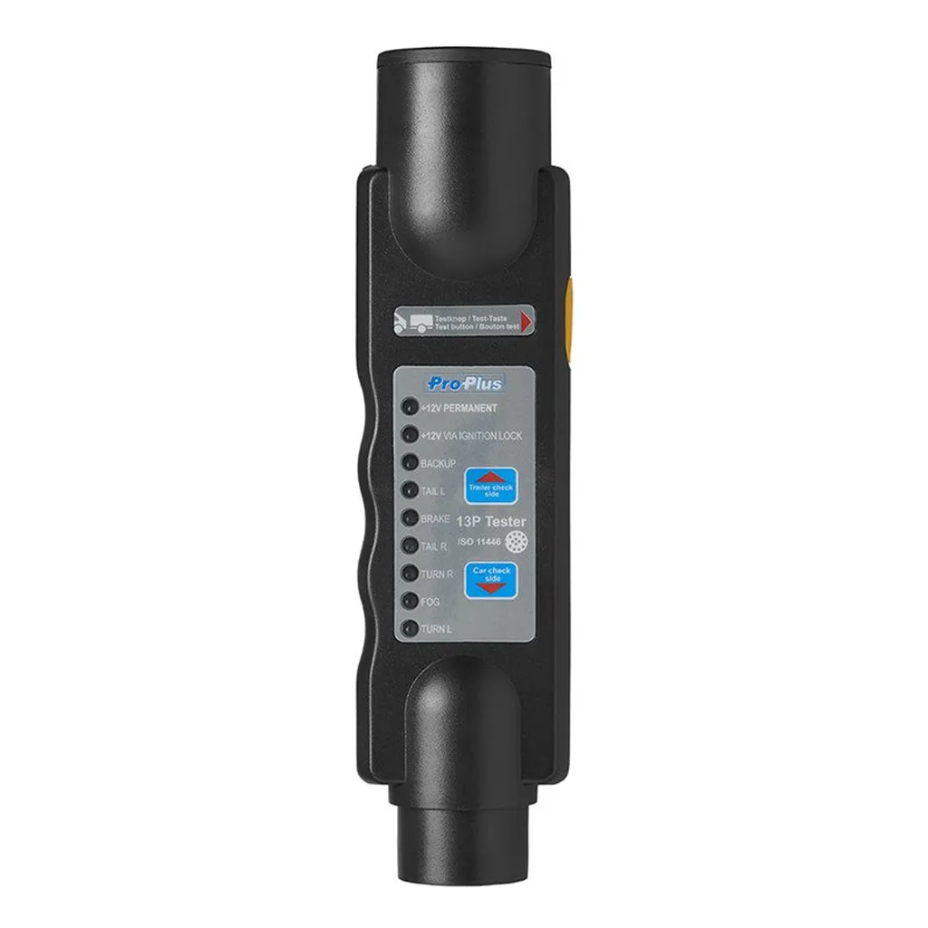 Solution panne électrique : Testeur de prise 13 broches 12V pour attelage